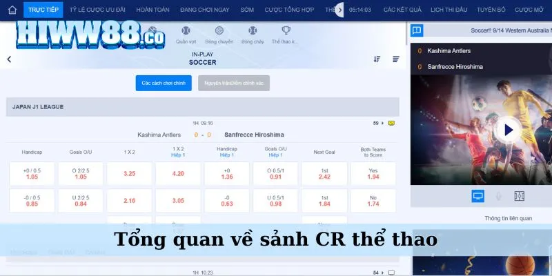 Tìm hiểu sức hút của CR thể thao