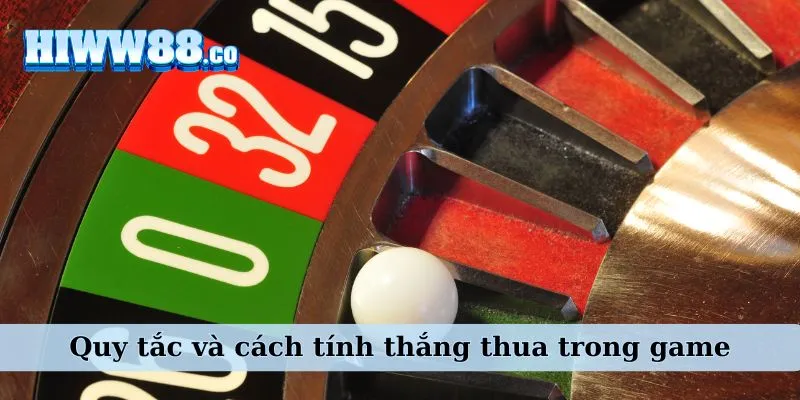 Cách tính thắng thua trong Roulette WW88