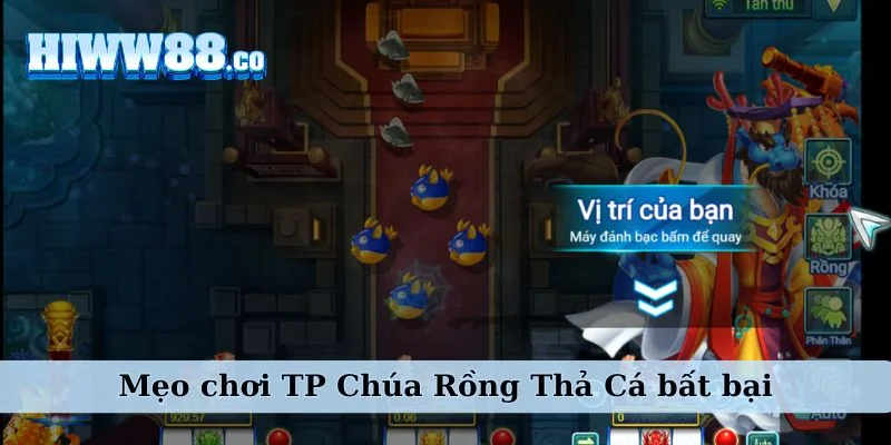 Nên áp dụng mẹo chơi TP Chúa Rồng Thả Cá